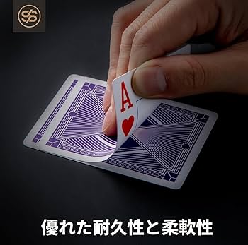 Amazon.co.jp: SLOWPLAY (スロープレイ) プラスチック100%トランプ