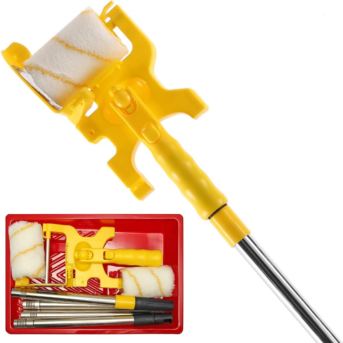 Paint Edger Roller Brush Handheld CleanCut Paint Roller Brush