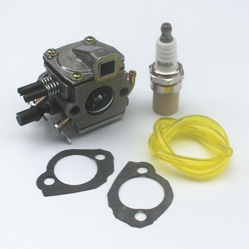 KIPA Carburador para motosierra de gas Stihl MS340 MS350 MS360 034 036 Motor Reemplaza Zama C3A-S31A C3A-S31E Stihl 1125-120-0613 1125-120-0614 1125-120-0615 1125 - 120-0651 Tillotson 40-HE-20A H20036
