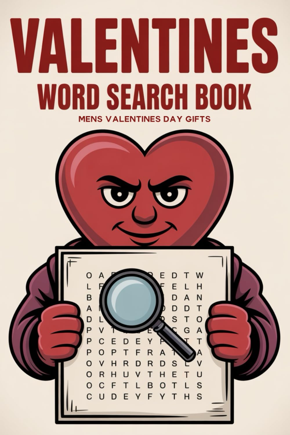 Mens Valentines Day Gifts: Word Search Book: 100 Themed Puzzles with Answers for Him