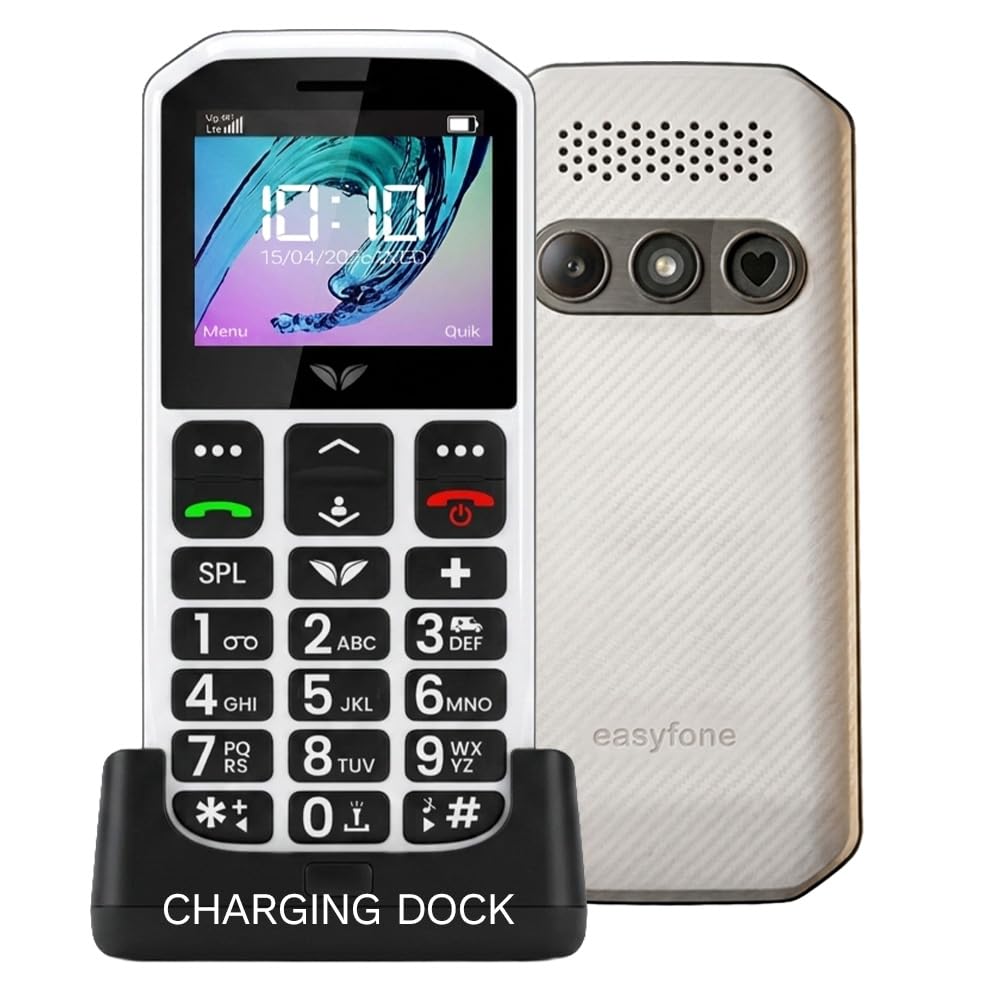 easyfone Elite 4G+ Premium Senior Citizen Phone with 20+ Senior Friendly Features-Includes easyfone Care Plan for Remote Configuration & Quick Ambulance Coordination | 2 Years Warranty-picture-13