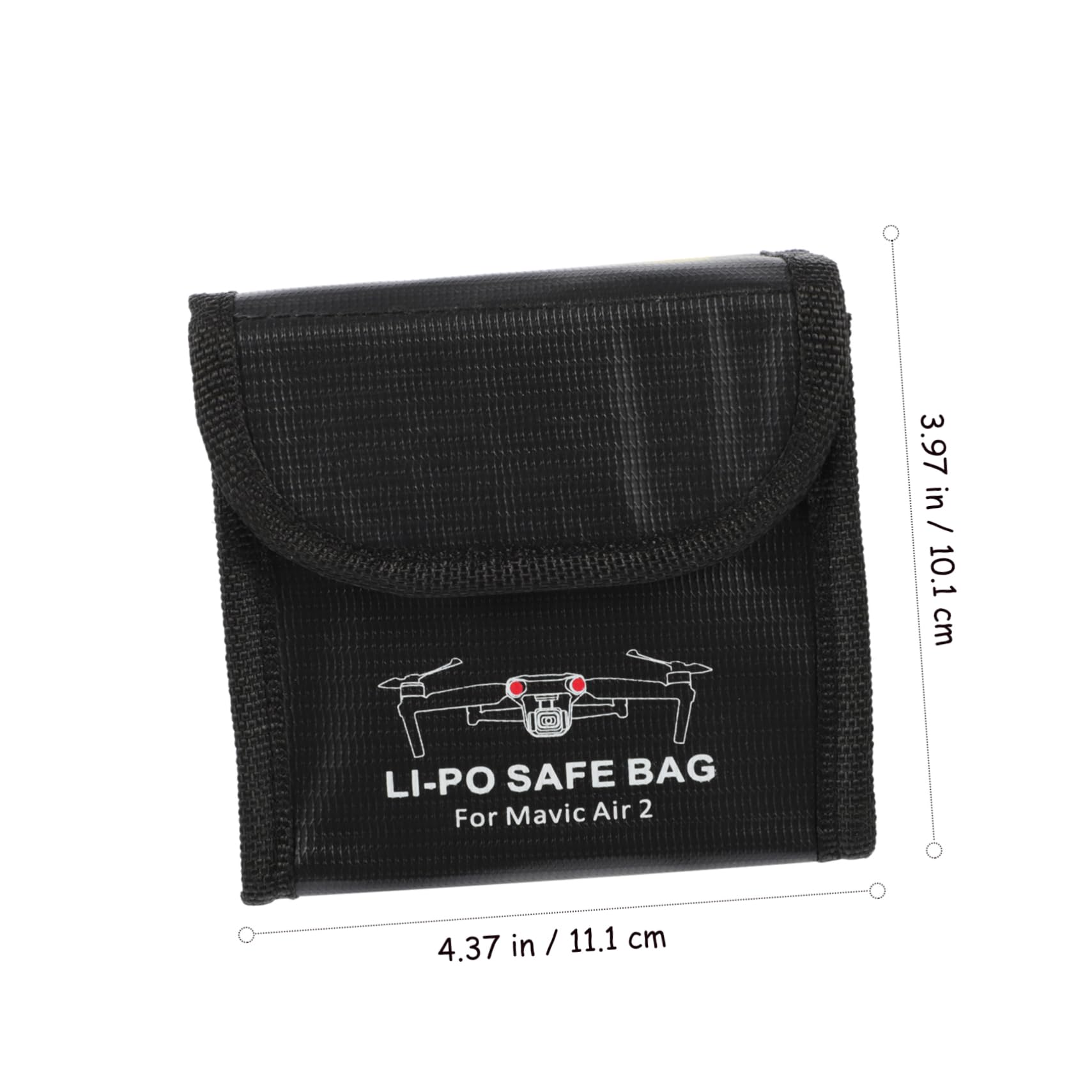 Garneck Battery Safe Bag Fireproof Pouch for Air Lithium Battery Protection Bag Lightweight and Compact Design for Safe Charging and Storage of Drone Batteries