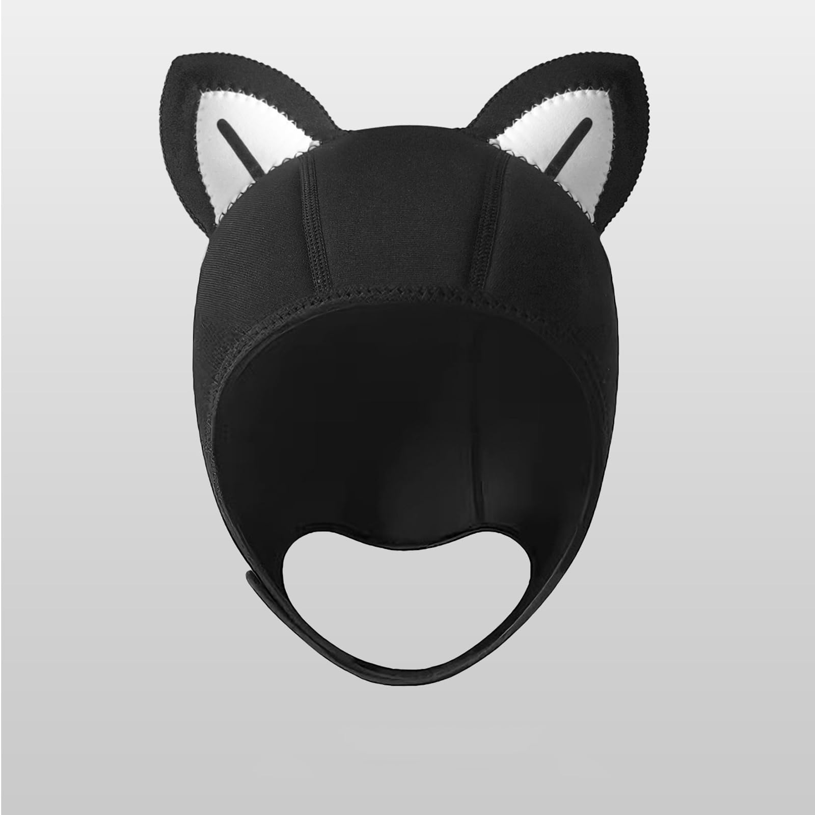 Campanas de nailon de dibujos animados con correas ajustables para la barbilla, gorra de buceo adecuada para esnórquel, surf y deportes acuáticos, gorra cálida