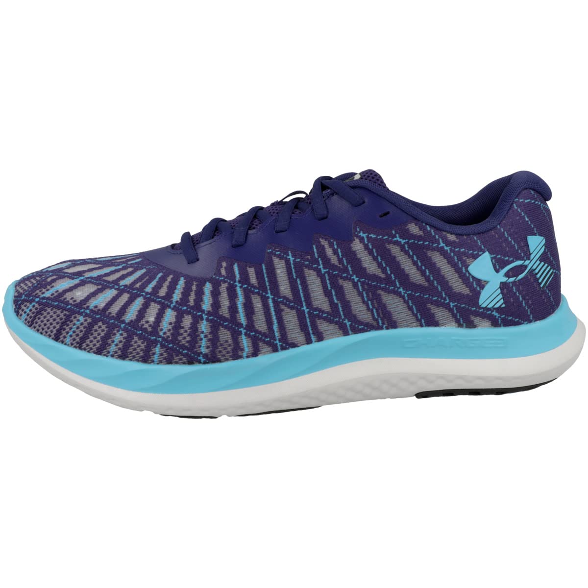 Under Armour Mens UA Charged Breeze 2 Sonar Blue / Blue Surf 
