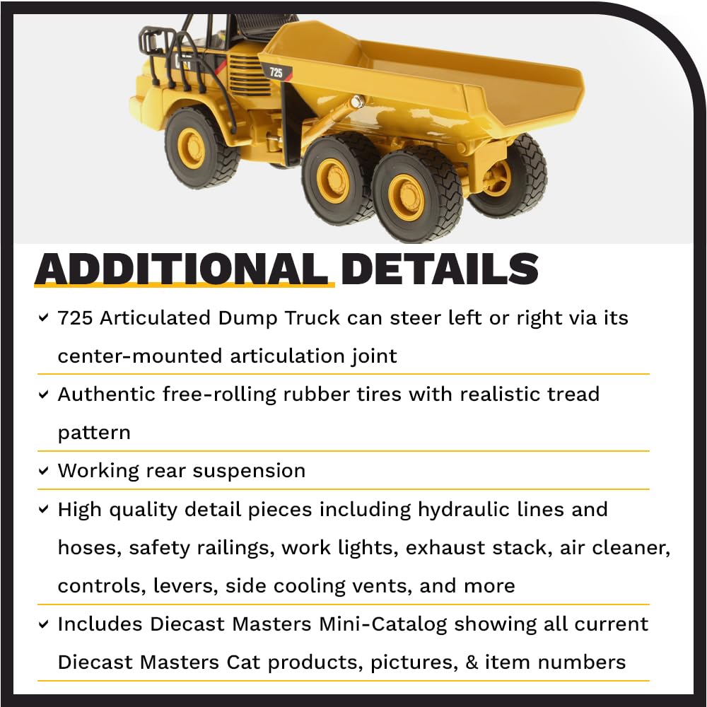 Amazon.com: Caterpillar 725 Articulated Truck Core Classics Series