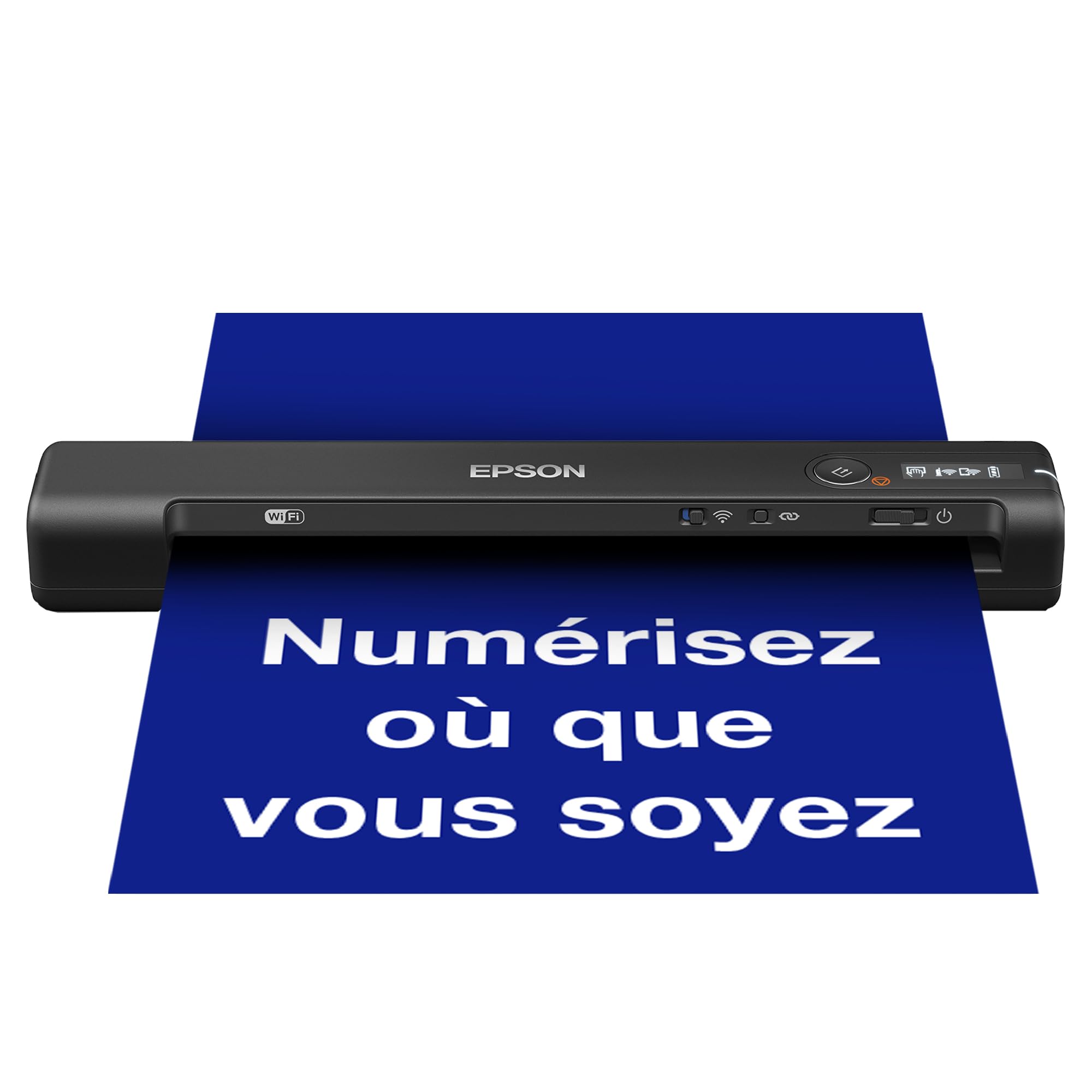 EPSON WorkForce ES-60W skaner dokumentów mobilny WiFi bateria LCD 4s/strona ScanSmart podajnik automatyczny czarny