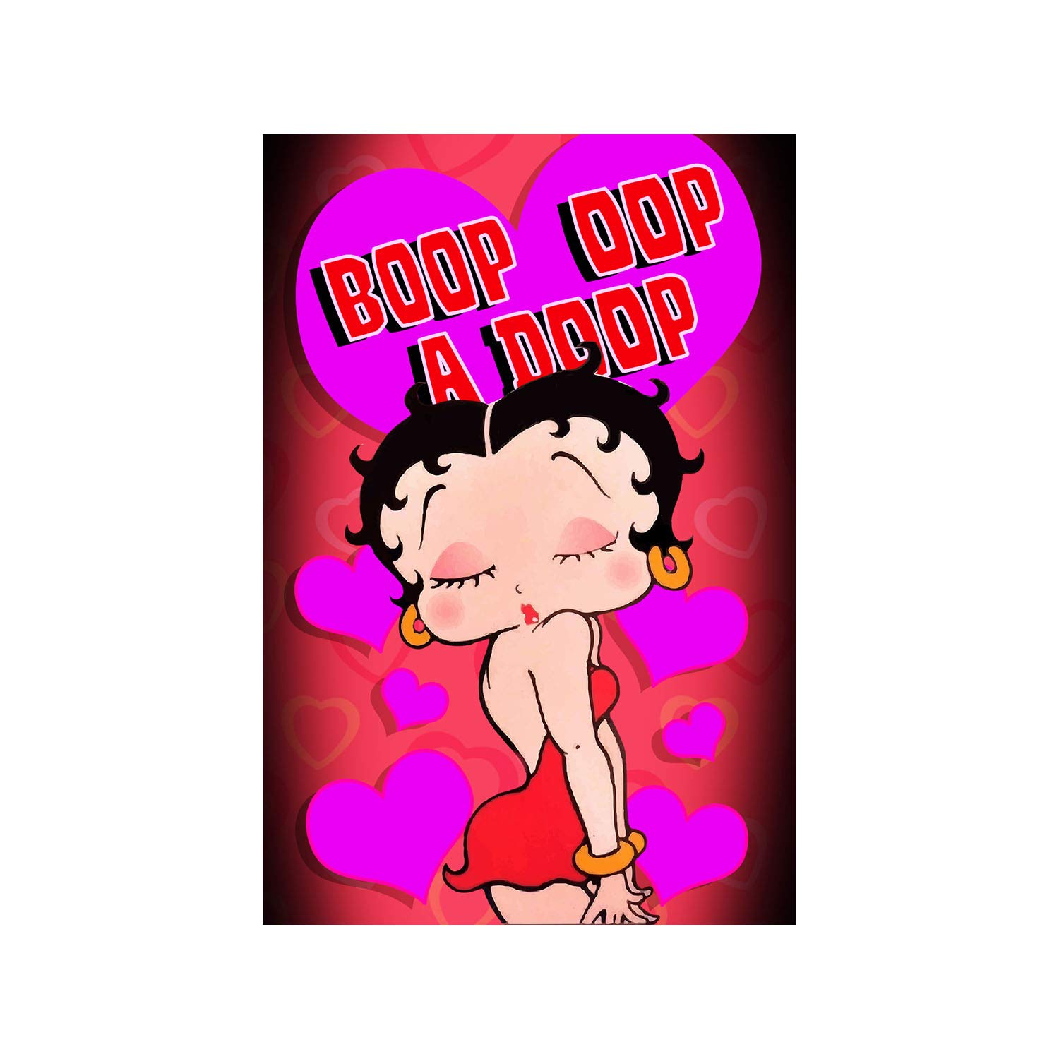 Vintage Metal Sign Betty Boop 12X18 Home Decor Inside Outside Bar Kitchen Pub Decorative Plaques