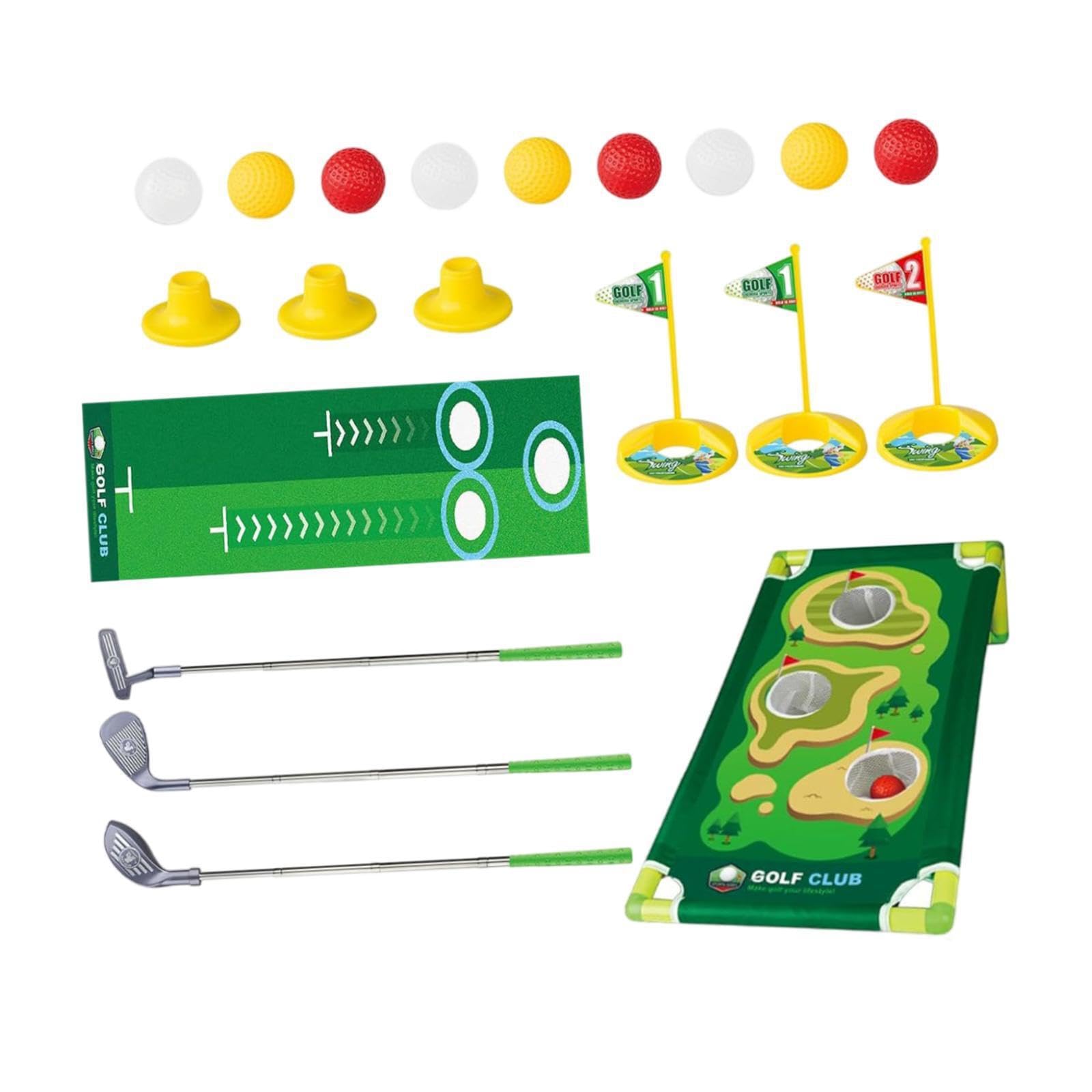 Juego de Golf para niños pequeños Club de Golf para niños con Pelotas Experiencias Deportivas al Aire Libre a Cualquier Edad Los Juegos de para
