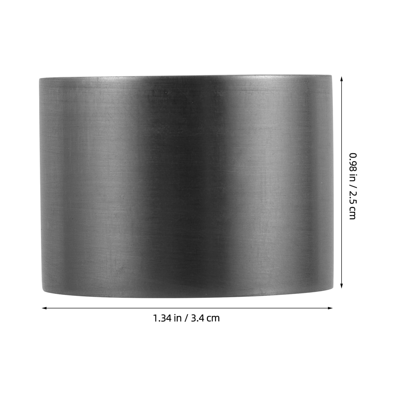 Gogogmee Graphite Crucible High Temperature Smelting Crucible for Metal Casting Round Design for Jewelry and Laboratory Use Durable Wear Resistant Graphite for Performance