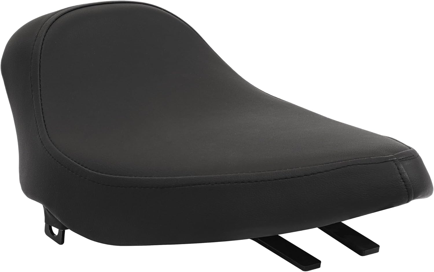 Motorcycle Solo Seat Compatible with 1970-1984 Harley-Davidson Electra Glide FX/ 1965-1984 Electra Glide FL Seat Replacement Cushion Pressure Relief Saddle Pad Black