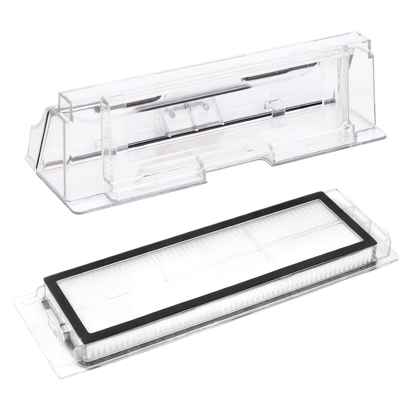 Dust Bin Box for Roborock S5 MAX/ S6 MaxV /S6 Pure/ T7/T7 Pro Vacuum Cleaner - Waste Dustbin Box Replacement Accessories Spare Parts (Not for S6)