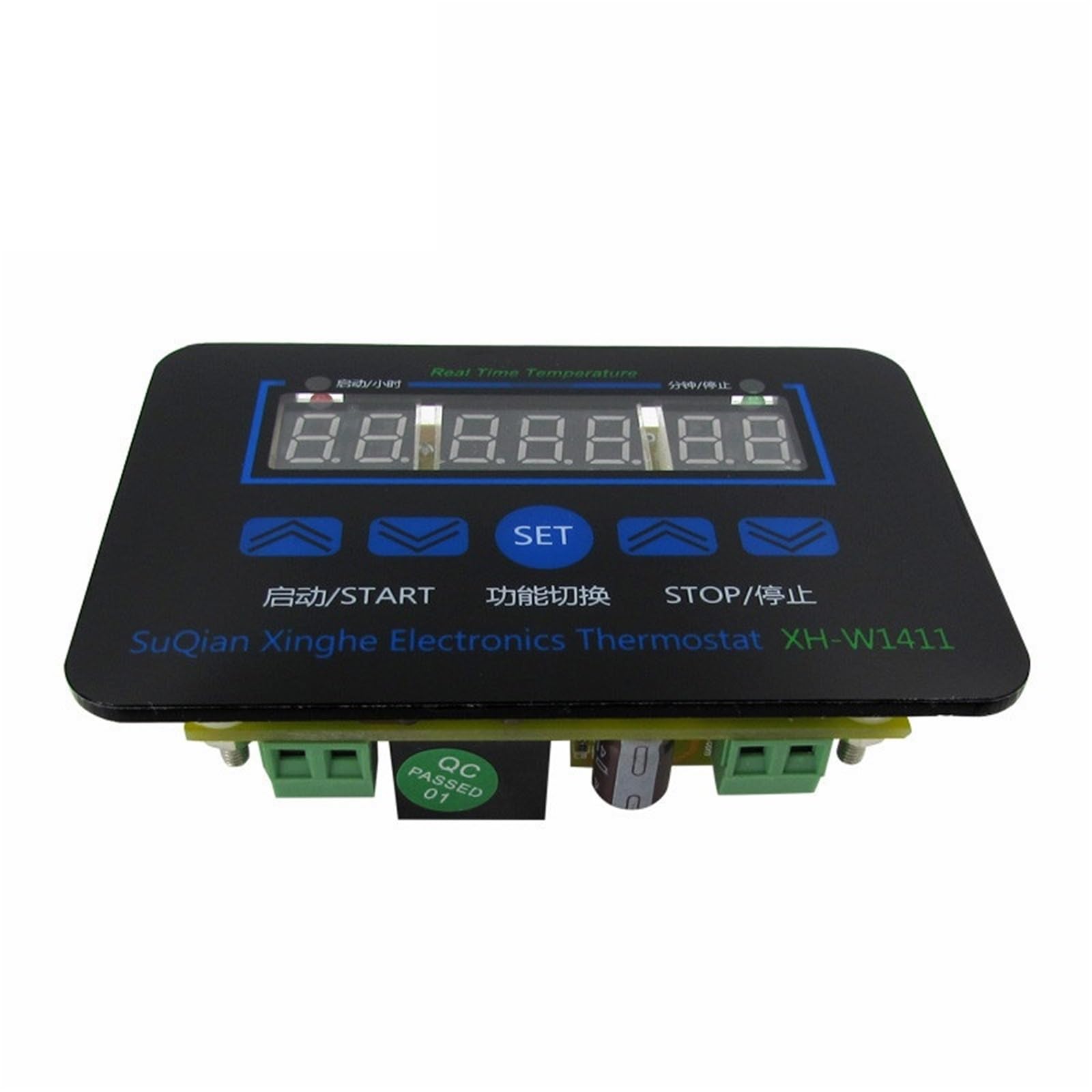 XH-W1411 DC 12V Termostato LED Digitale Regolatore di Temperatura AC 110V 220V 10A Interruttore Termometro Regolatore Relè Uscita(DC12V)