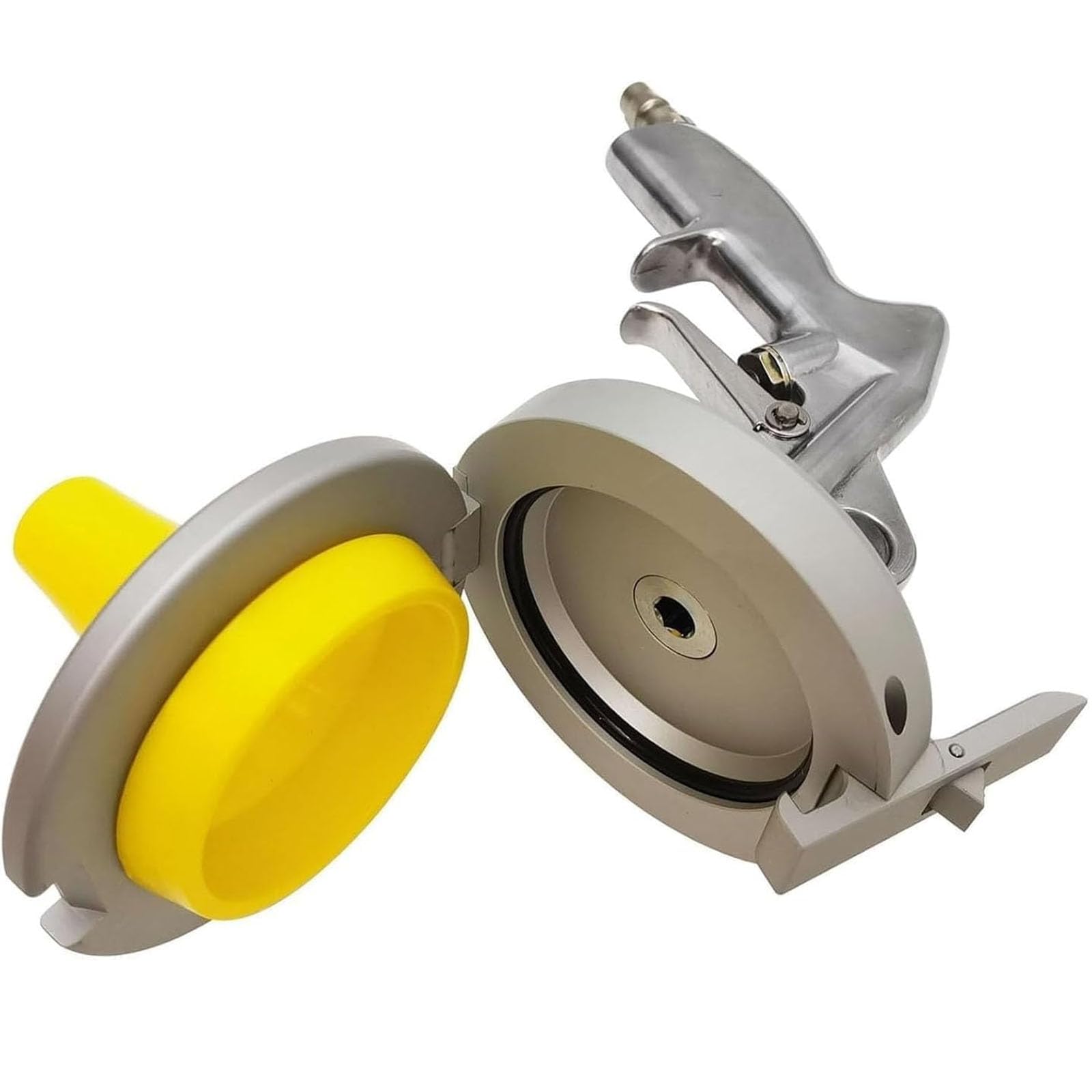 Pistola neumática para limpieza de mangueras hidráulicas, kit industrial de limpieza de tuberías con aire comprimido, con 9 boquillas de recambio, diseño de limpieza con aire seco, para reparación