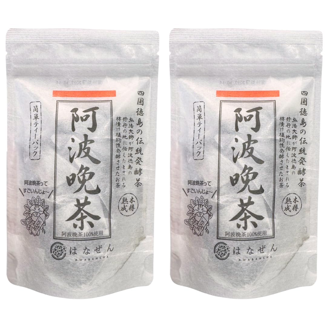【すっきり後味 阿波晩茶 】｜徳島伝統発酵茶｜ノンカフェイン・｜国産100%｜徳…
