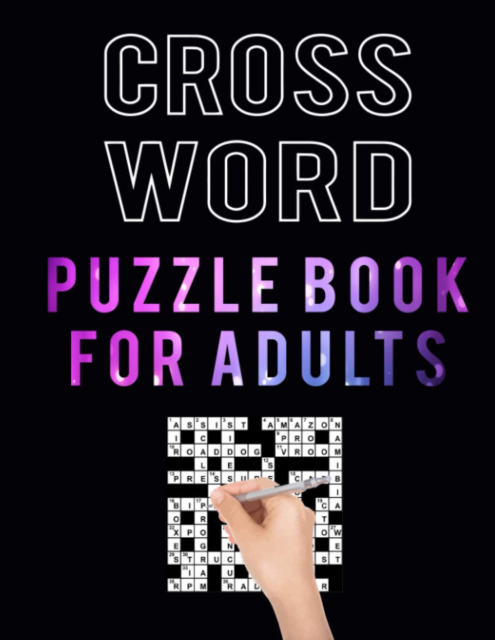 Buy Crossword Puzzle Book for Adults: 100 Mid Level Crossword Puzzles for Seniors  Puzzles Lover - Large Print Cross Word Puzzles Book for Sharping Your Brain  Book Online at Low Prices in