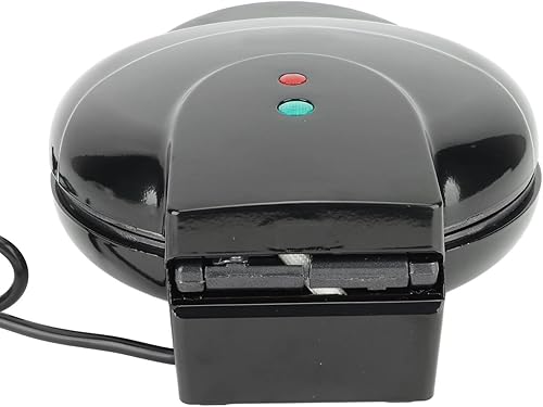 Miniatura 9 de Mini máquina de donas para niños, sándwich de gofres y más aperitivos, máquina eléctrica portátil para hacer donas con antiadherente para 7 donas,