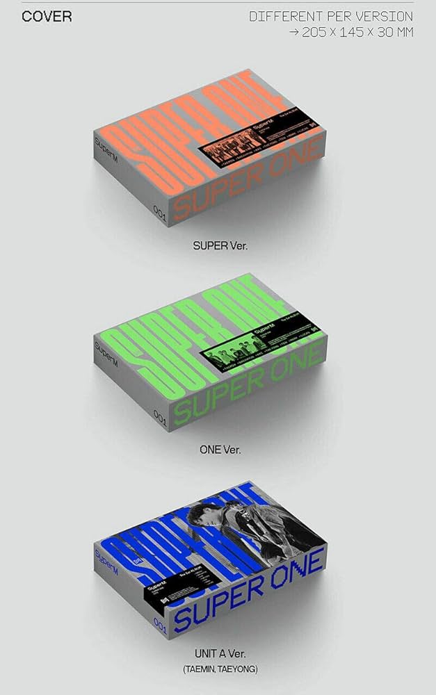 SuperM Super One アルバム 5枚セット SuperM Super One アルバム 5枚セット CD