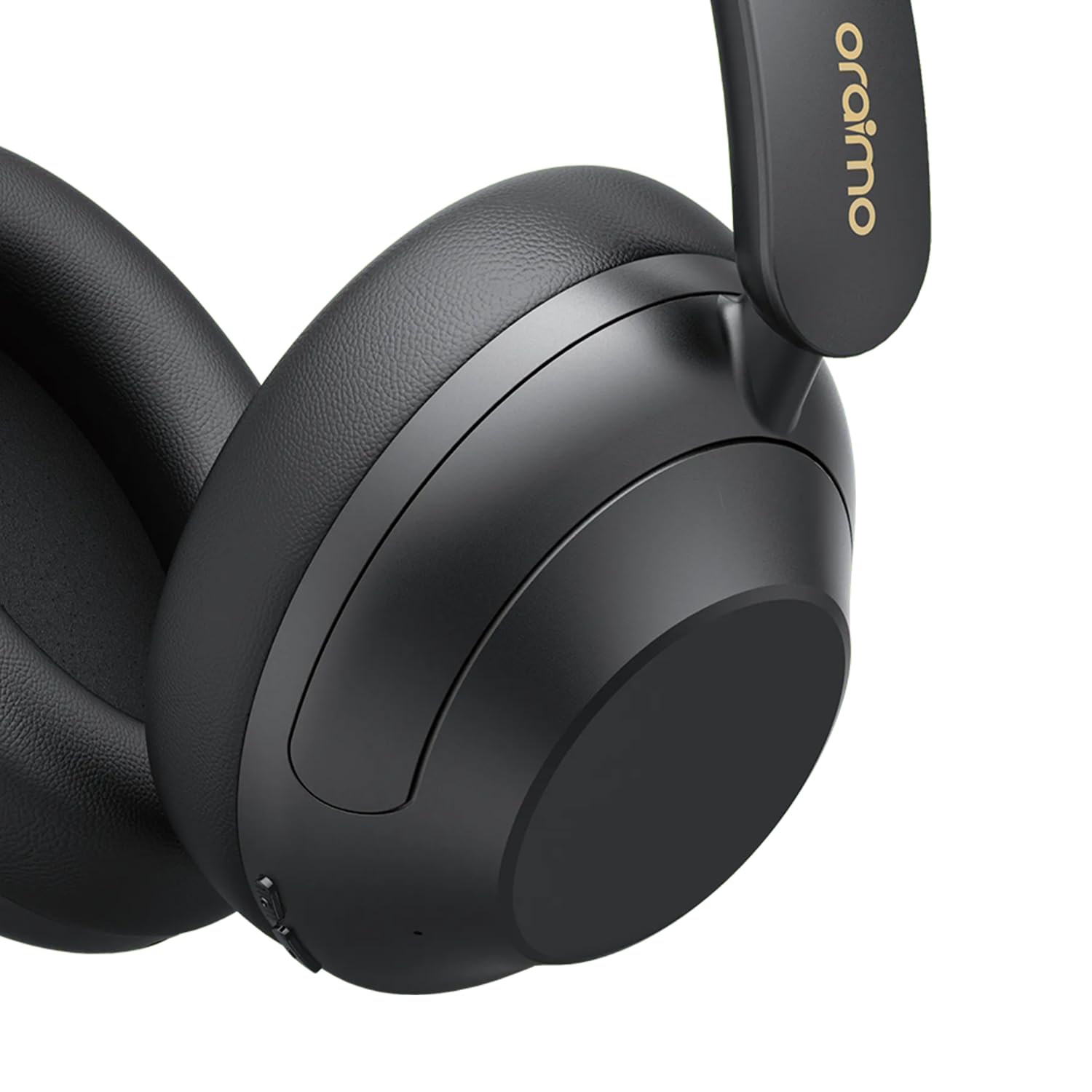 Oraimo BoomPop Pro - Casque Bluetooth Autonomie 82H sans Fil Réduction de Bruit ANC Basses Profondes 40mm Micro ENC Prise Jack Double Connexion Pliable Télétravail Musique Sport