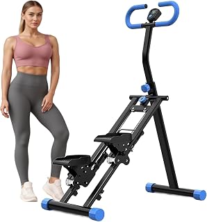 IGNOTI Stair Stepper for Home, Folding Vertical Climber Exercise Machine with Stable Triangular Frame, Smooth & Quiet Moti... Price In India