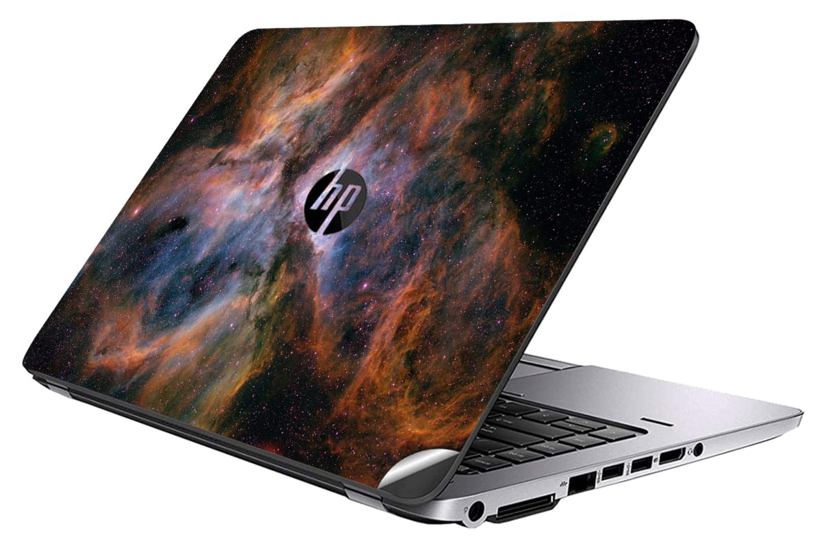 GADGETS WRAP Printed Vinyl Top Only Skin Sticker Decal for HP Elitebook 840 G1 & G2 Laptop - Universe Flares