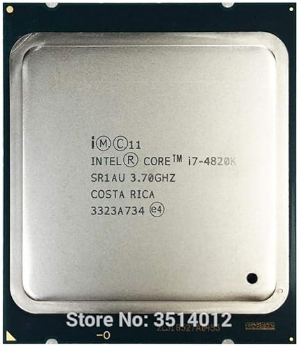 Miniatura 1 de Intel Core I7-4820K I7 4820K - Procesador de CPU de cuatro núcleos de 3,7 GHz, 8 hilos, 32.8 ft, 130 W, LGA 2011
