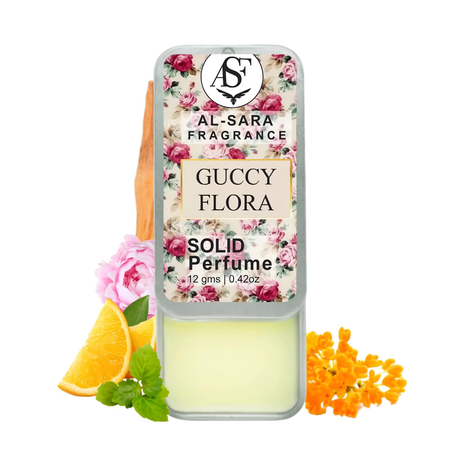 Al Sara Fragrance™ Guccy Flora Solid Perfume for Men & Women | Alcohol-Free, Non-Greasy, Long-Lasting Natural Fragrance | Portable & Travel-Friendly Cologne