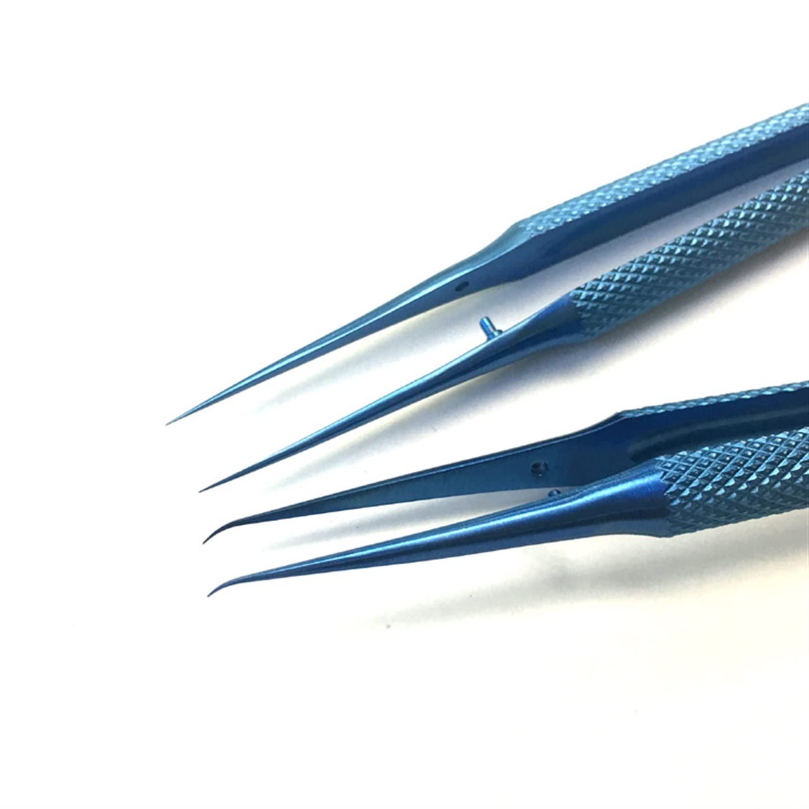 JINGYAN Pęsety Professional titanium alloy tweezers 0.15mm edge precision fingerprint flying wire picker