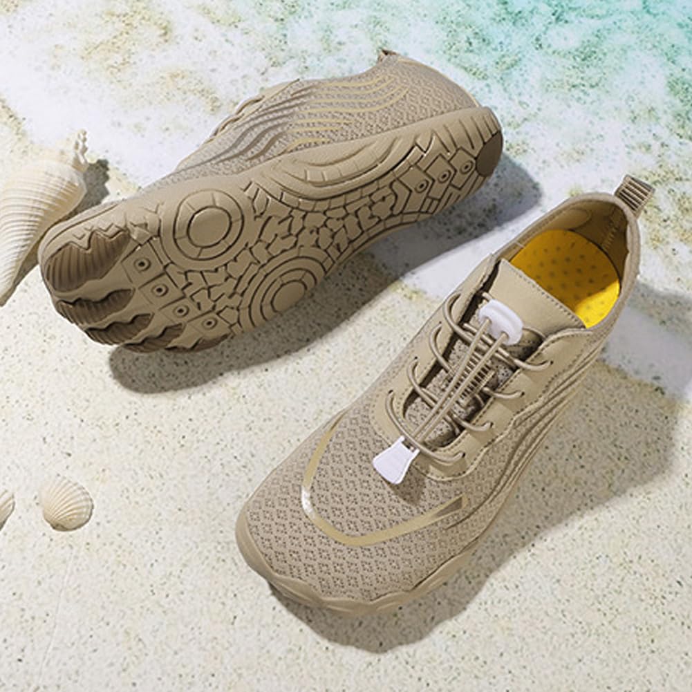 Szybkoschnące trampki wodne unisex oddychająca siateczka cholewka miękka poduszka elastyczne dopasowanie antypoślizgowa podeszwa drenażowa na plażę pływanie fitness podróż