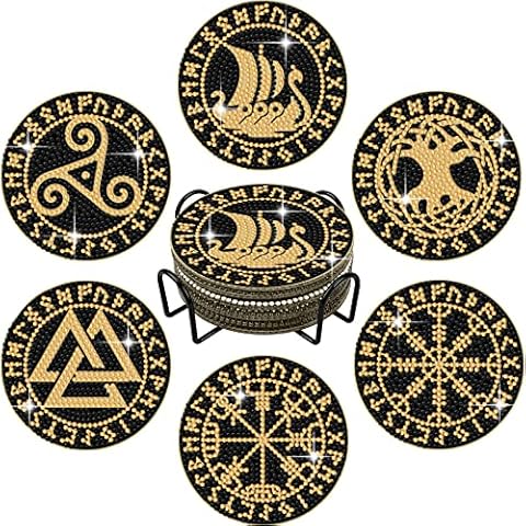 6 Dessous de verre Vikings Tucocoo Cover