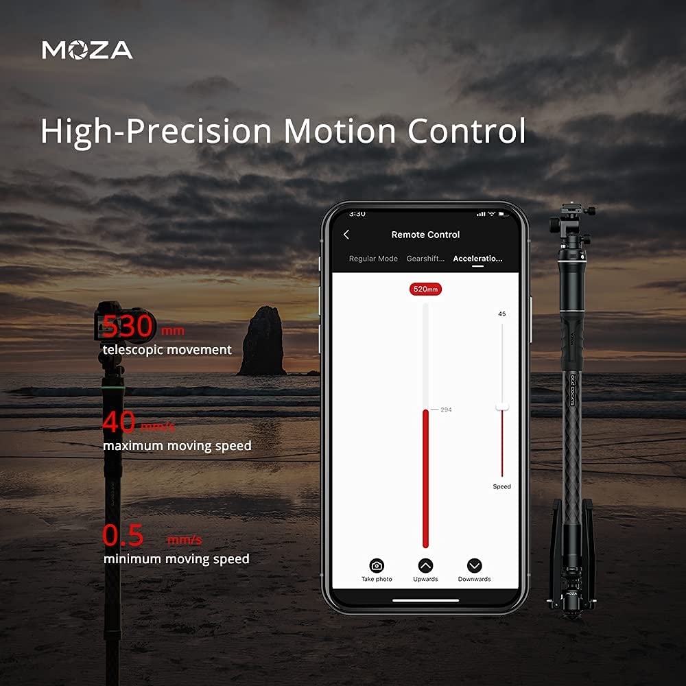 Amazon | MOZA Slypod Pro Slider 電動 スライダー 一脚 カメラ