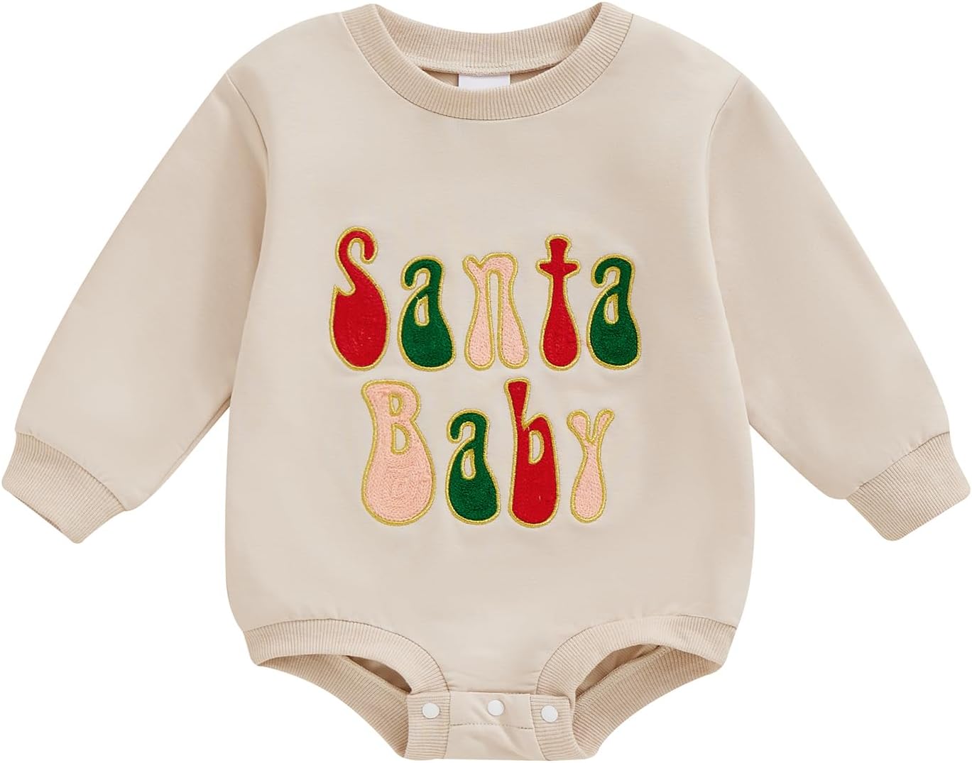 Baby Girl Boy Christmas Outfit Santa Long Sleeve Botswana Ubuy