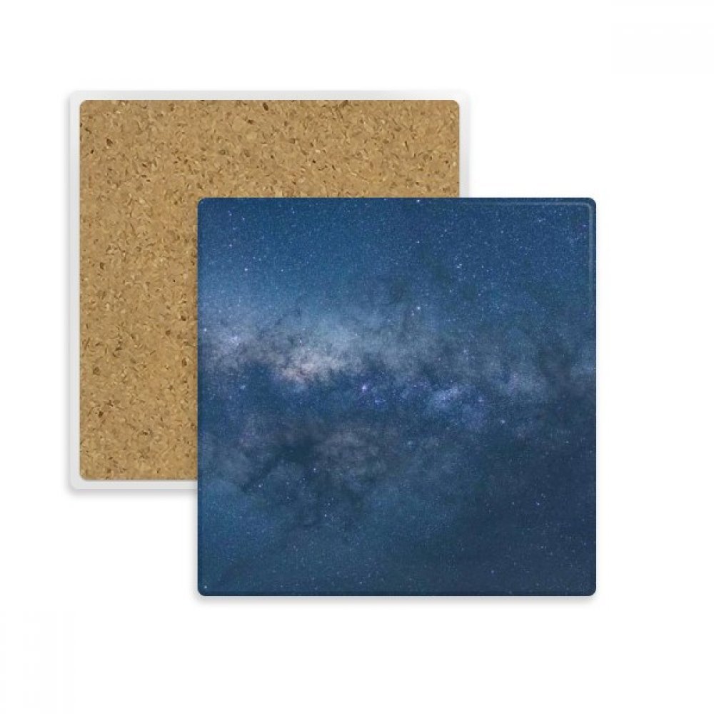 Sous-verre galaxie sombre absorbant pour éliminer les taches d'eau sur vos meubles