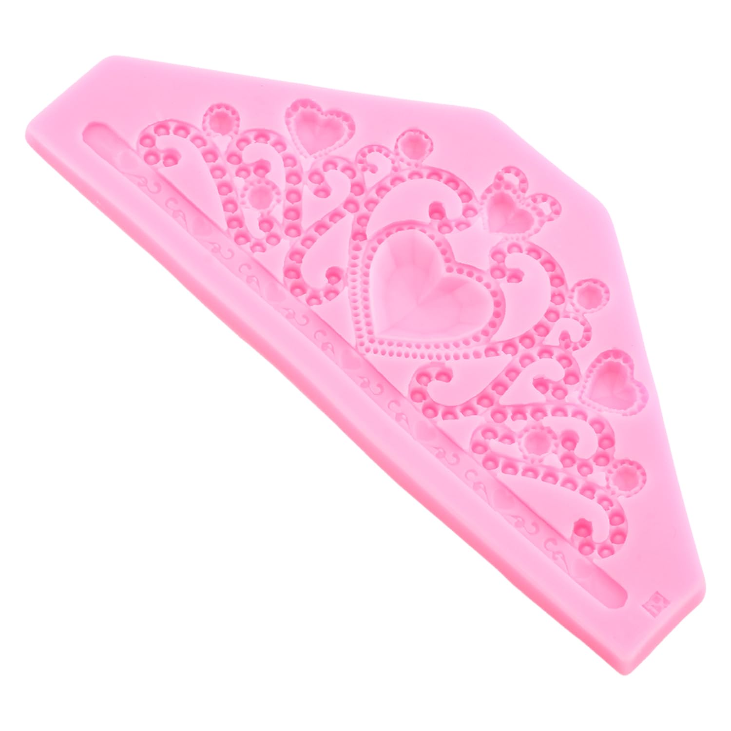 YIHUOMOLDS Crown Cake Fondant Mold Crown Cake Topper Mold Filigree Tiara Princess Crown Silicone Molds For Sugar Cake Decorating Cupcake Topper Gum Paste Polymer Clay - Image 9