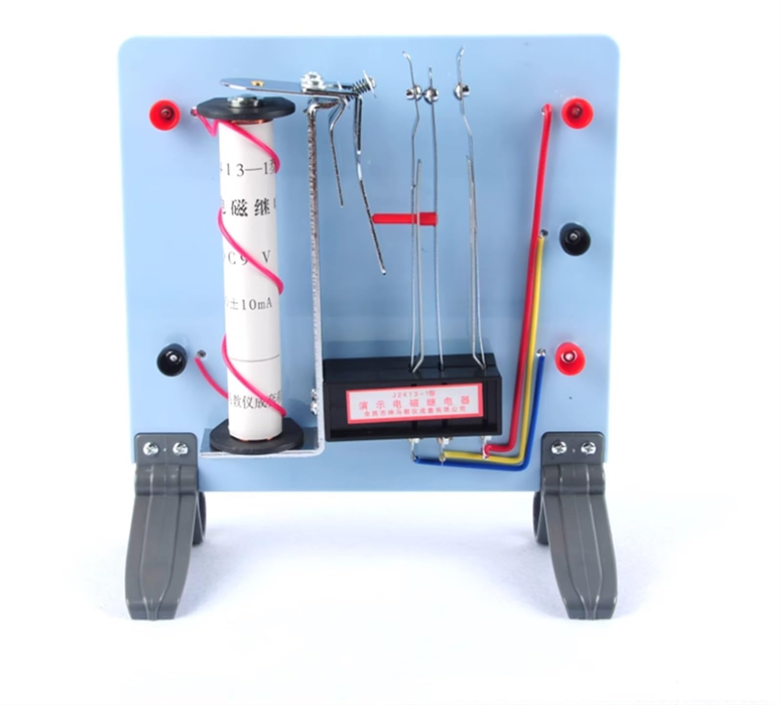 Przekaźnik elektromagnetyczny, tablica demonstracyjna, instrument edukacyjny, sprzęt eksperymentalny, materiały edukacyjne, demonstracja elektromagnetyczna