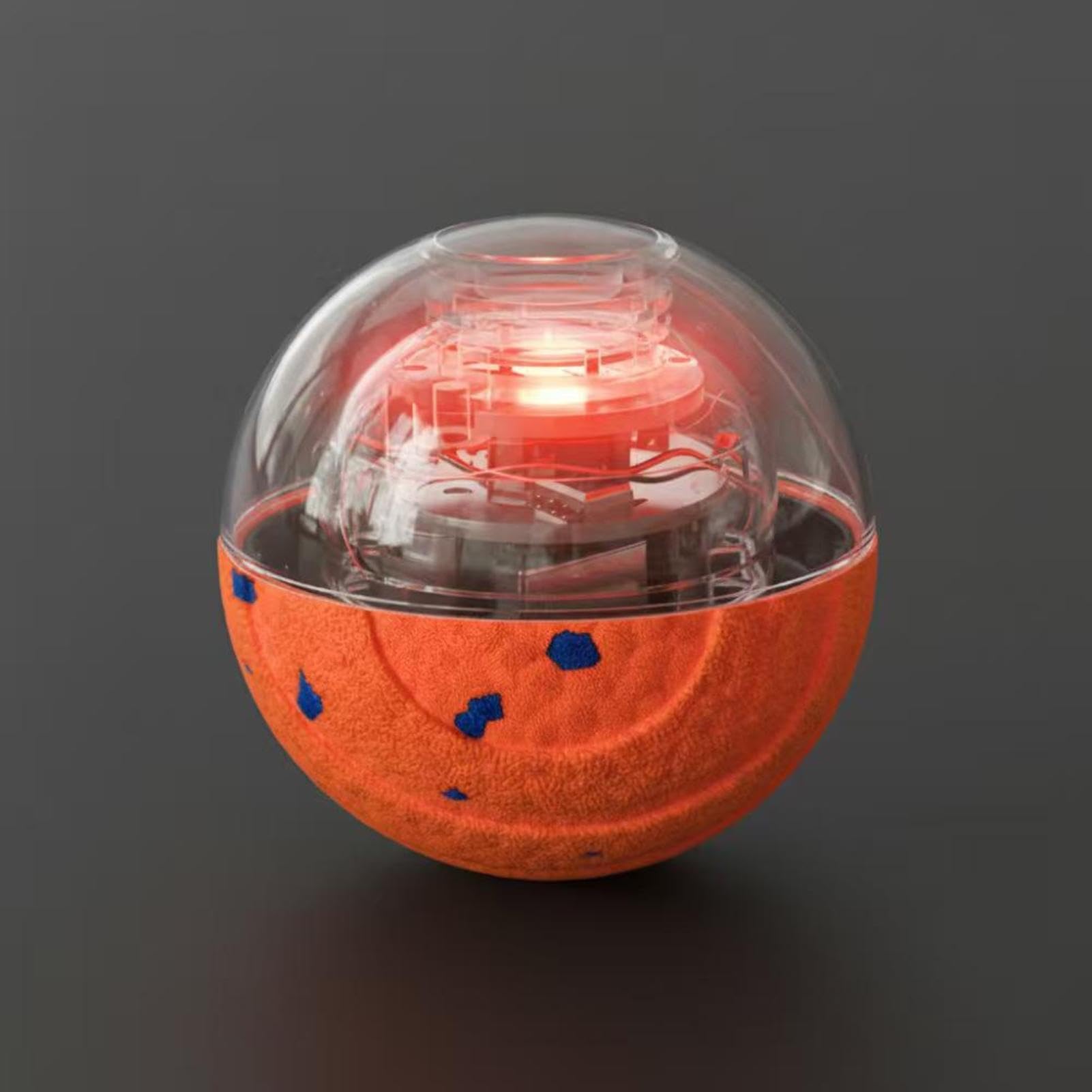 Balle en mouvement pour chiens avec rotation automatique intelligente