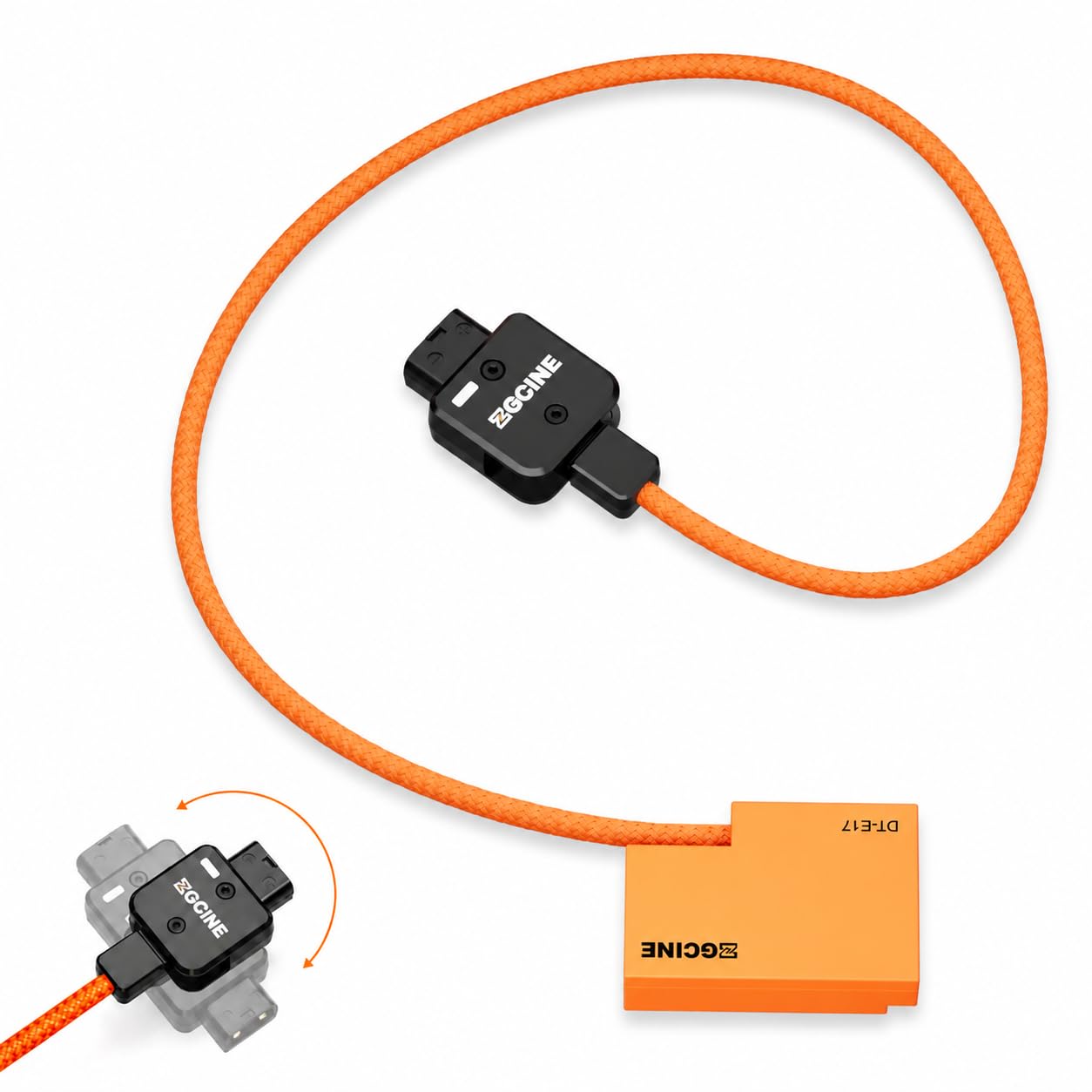 Amazon.com: ZGCINE D-Tap to LP-E17 Dummy Battery Cable, DR-E18 DC