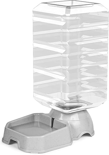 Miniatura 7 de Alimentador para mascotas y dispensador automático de alimentos de agua para perros y gatos, 100% libre de BPA, recarga por gravedad, fácil de