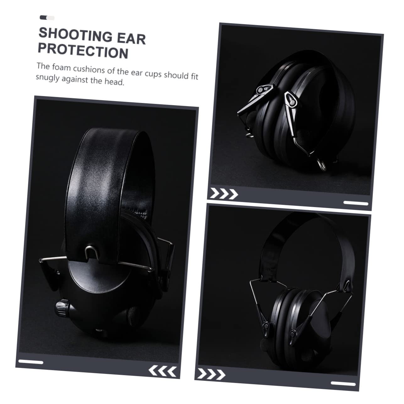 POPETPOP Auriculares Aislantes Ruido Orejeras Antiruido Protección Auditiva Electrónica Almohadillas Espuma