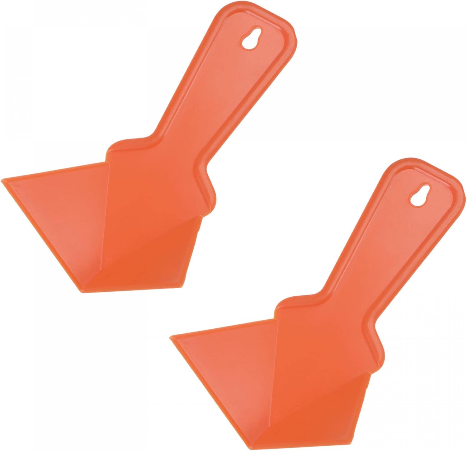 uxcell Inside Corner Trowel 4 Inch Drywall Corner Tool Plastic Corner