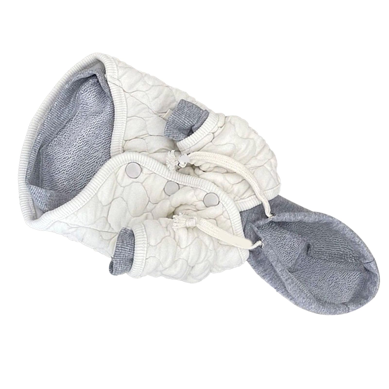 Muiltvoe Small Dog Winter Clothes, Thickened Warm Pet Jacket with Front Opening Design for Teddy Bichon Pomeranian Yorkshire Terrier (XS)