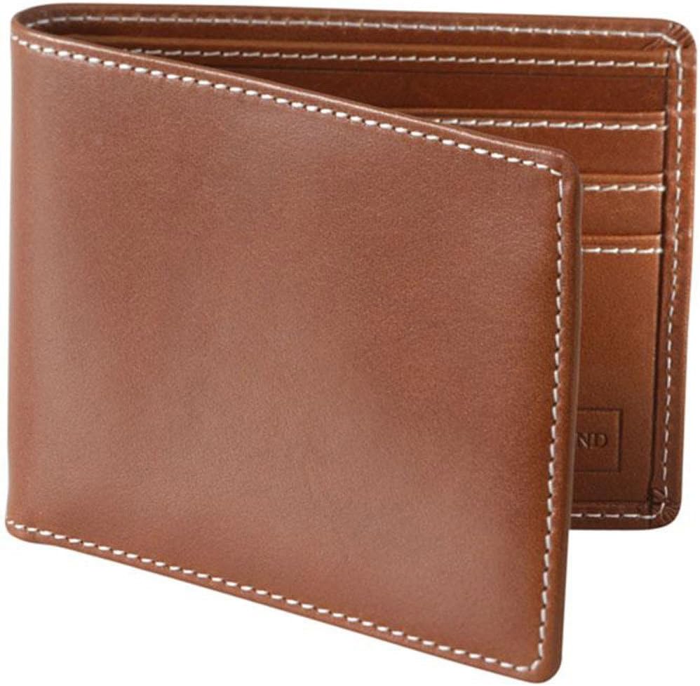 Leather Small Classic Billfold Color: Bridle Tan