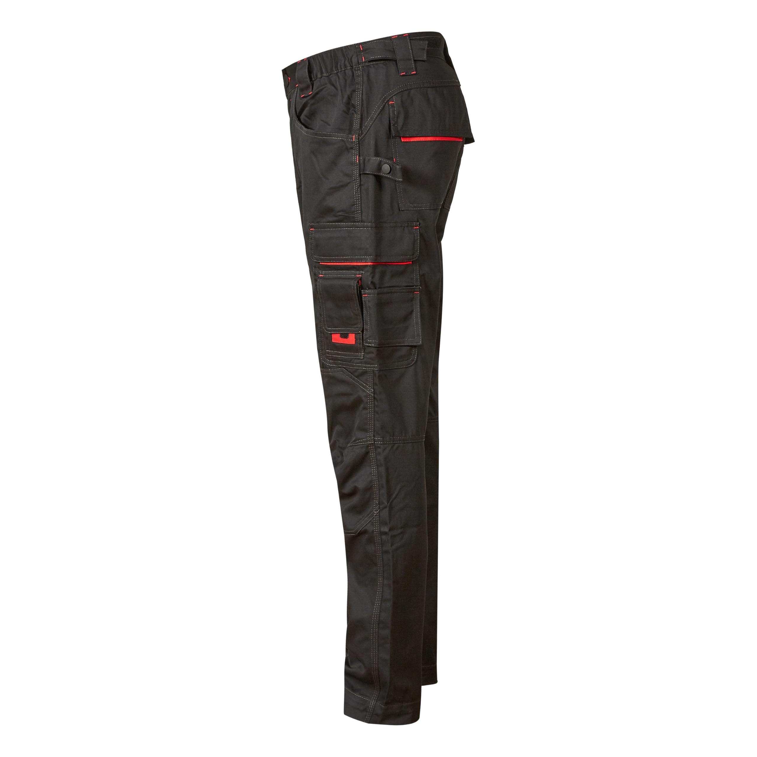 U-POWER Smile - Pantalón (algodón, poliéster talla 52), color black carbon