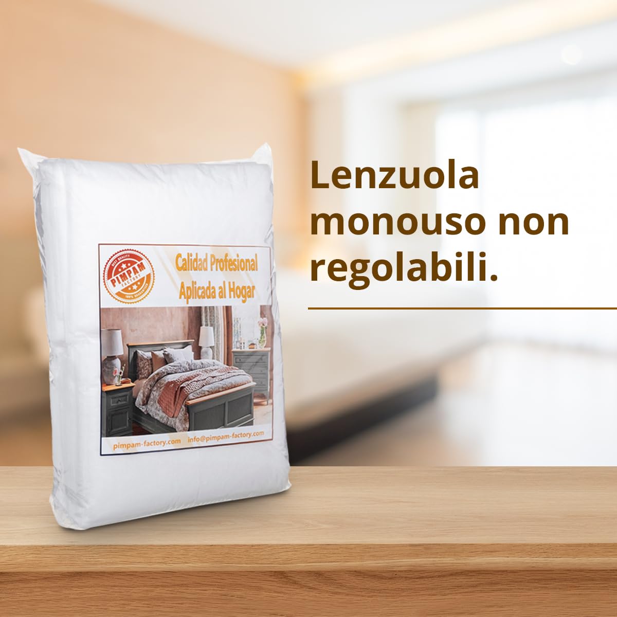 Copri Lettino Monouso TNT PimPam Factory - 100x200cm Pack 25 - Foto 6