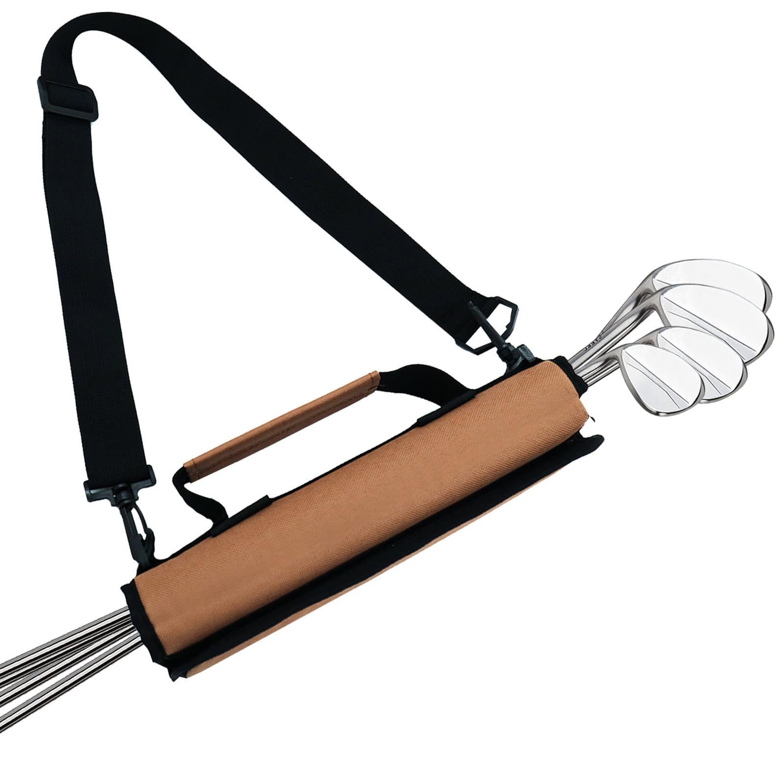 FINGER TEN Golf Club Bag Mini Lightweight for Men Women Ladies Kids with/Without Ball Pouch Pack, Portable for Driving Range Carrier Course Training