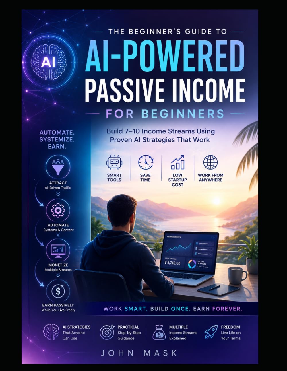 AI Passive Income Blueprint 2026: A No-Code Step-by-Step System to Build Automated Income Streams, Launch Profitable AI Side Hustles and Future-Proof Your Finances Using ChatGPT, Claude, and AI Autom