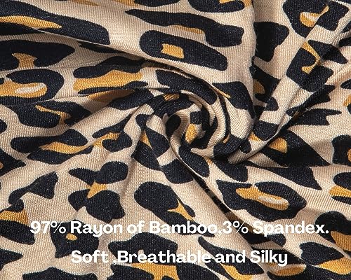 GUISBY Toddler Pajamas Set, Rayon of Bamboo Kids Boys Girls Daily Snug Fit 2 Piece Sleepers Sets3