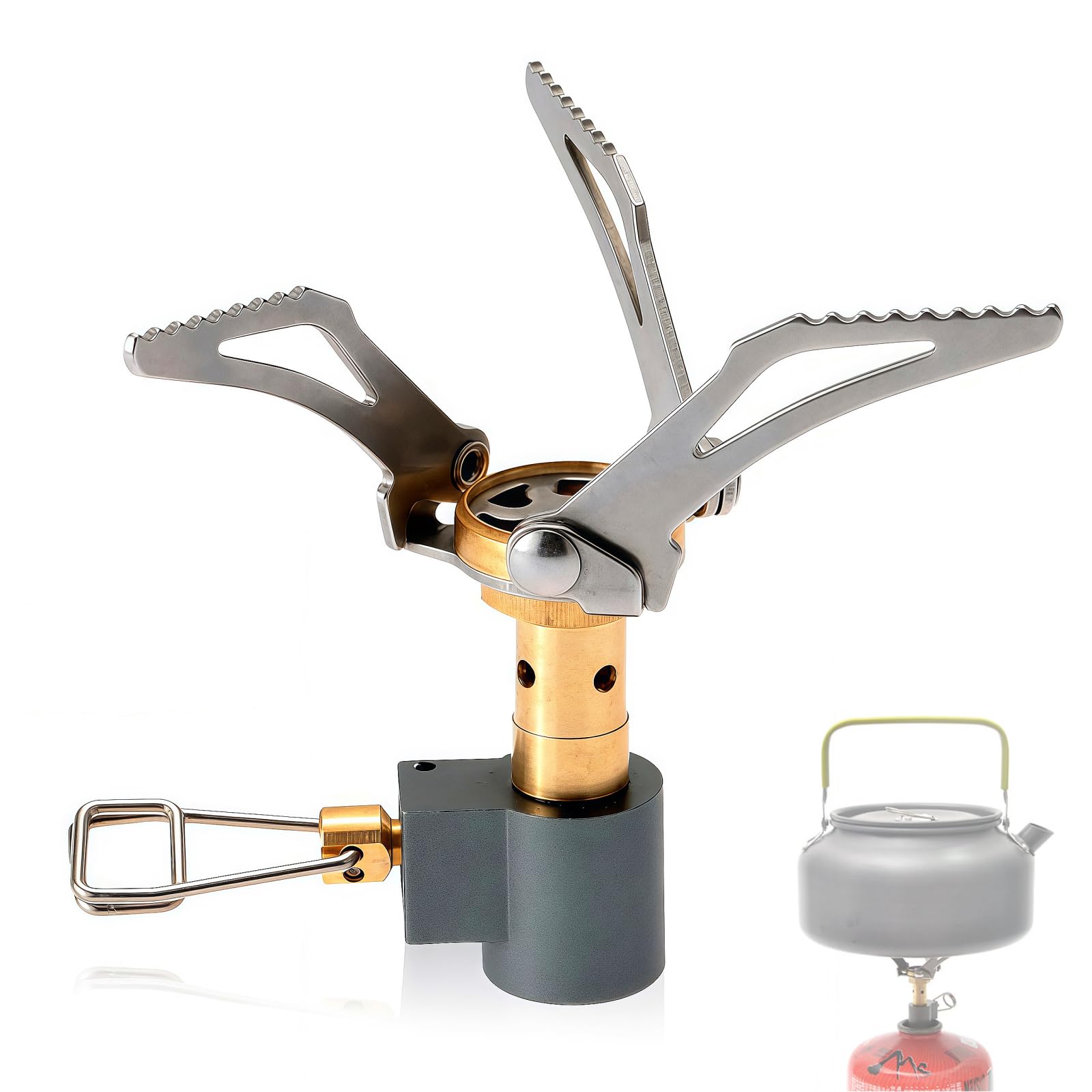 camping stove,3000W Pocket Backpacking Cooking Folding Burner