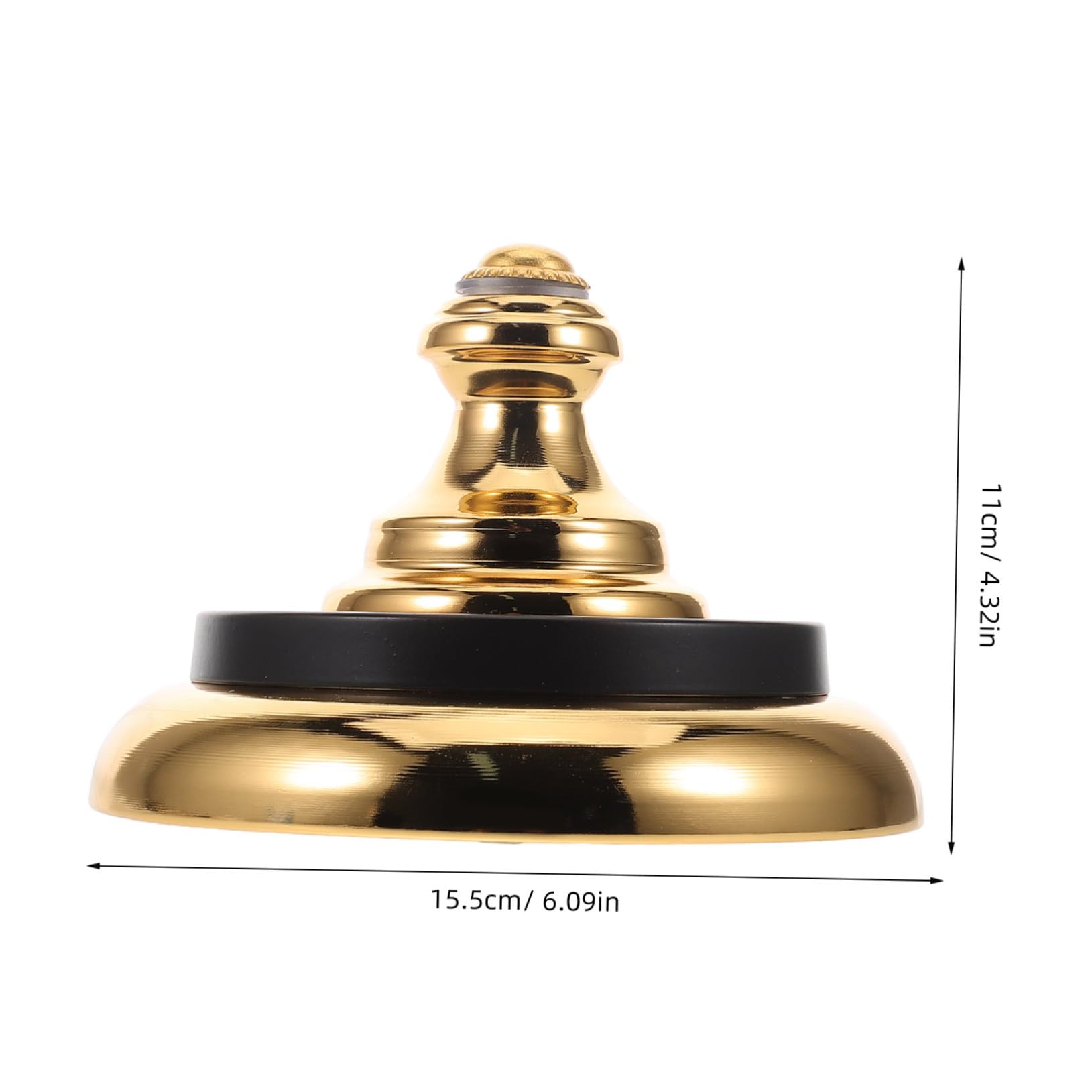 Cabilock Elegant European Metal Fruit Tray Stand Decorative Base for Snack Bowls Versatile Centerpiece for Home Hotel Cafe and Office Decor Compatible with Various Tray