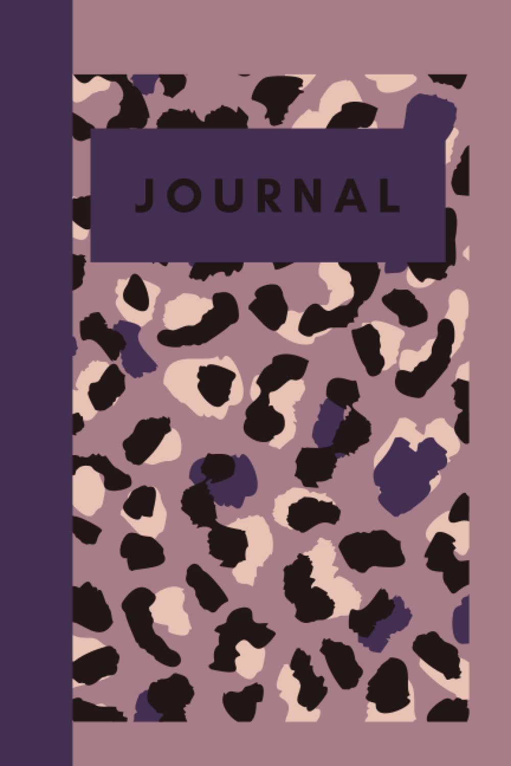 Leopard Print Mini Journal: Leopard Print Journal/Notebook, 120 lined pages, softcover journal to write in.