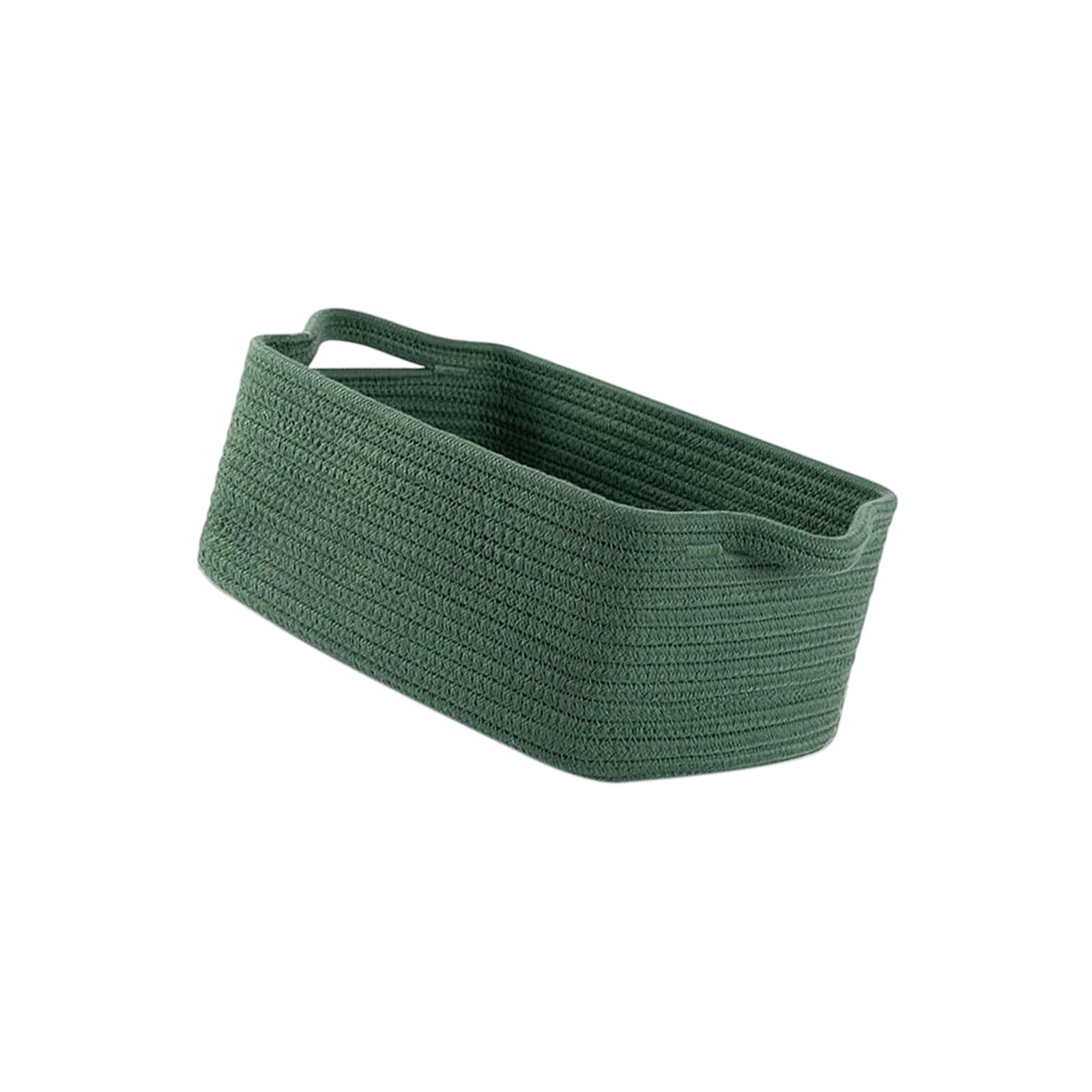 Tsophreniq Handwoven Cotton Rope Storage Basket Large Capacity for Organizing Clothes Toy and Household Items in Any Room Handwoven Basket